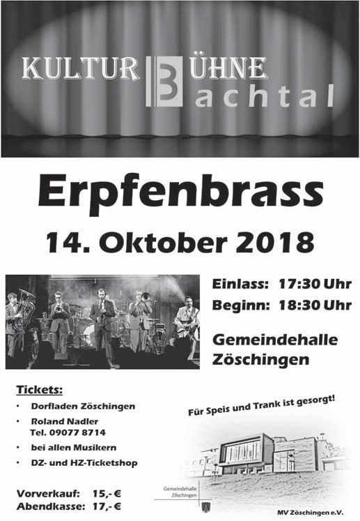 03.19 Anonymer Kinder- und Babybasar, Turnhalle Bachhagel, Bachtaler Klamottenkiste 24.03.19 Seniorennachmittag der Gemeinde Syrgenstein in der Bachtalhalle 29.03.19 RK-Abend im Bürgerhaus Landshausen/Vereinszimmer, Reservistenkameradschaft Bachtal 30.