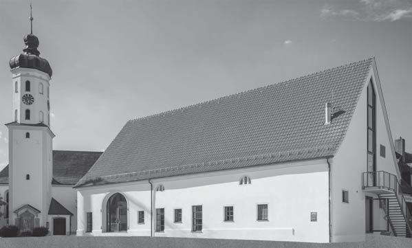 Die Sanierung des Brauereistadels Bachhagel als prägendes Gebäude für die neue Ortsmitte gemeinsam mit Kirche und Pfarrhof ist sehr gelungen.