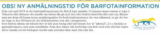 KUSK-/RYTTARSTATISTIK Dagens kuskar/ryttare per maj Kör/rider i lopp Bana % tkr % Andersson, Malin a Å -- -- Bengtsson, Tova a HD -- -- Carlsson, Stefan a KR -- -- Crebas, Hans,, KR -- -- Ericsson,