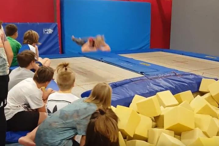 3.5 Tävling i Garden trampoline På vårat klubbmästerskap valde vi att