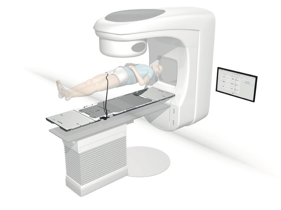 FÖRETAGETS PRODUKTER RayPilot är ett elektromagnetiskt positioneringssystem som kompletterar befintlig strålbehandlingsutrustning genom att med hög precision bestämma cancertumörers position i