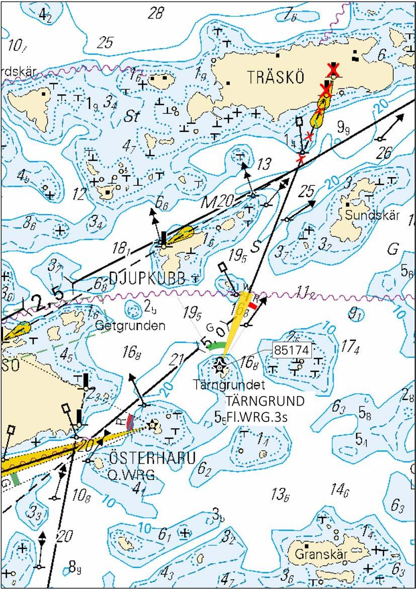 Kuva viitteeksi, karttaotteet ei merikartan mittakaavassa / Bild för referens, kortutdrag inte i sjökortets skala / Image for reference, chart extracts not to scale of chart ( Traficom,