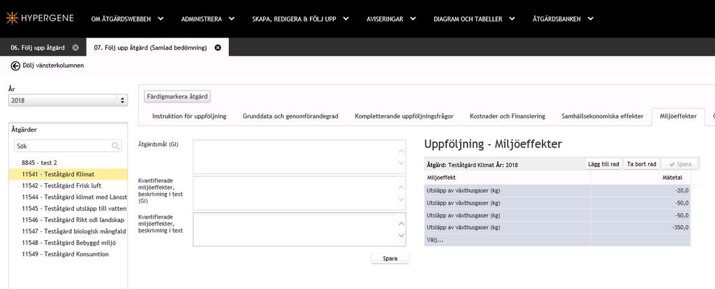 Samlad bedömning (görs av Samordnare) Fyra organisationer har lagt in kvantifierad uppföljning. OBS! Detta visas endast som information.