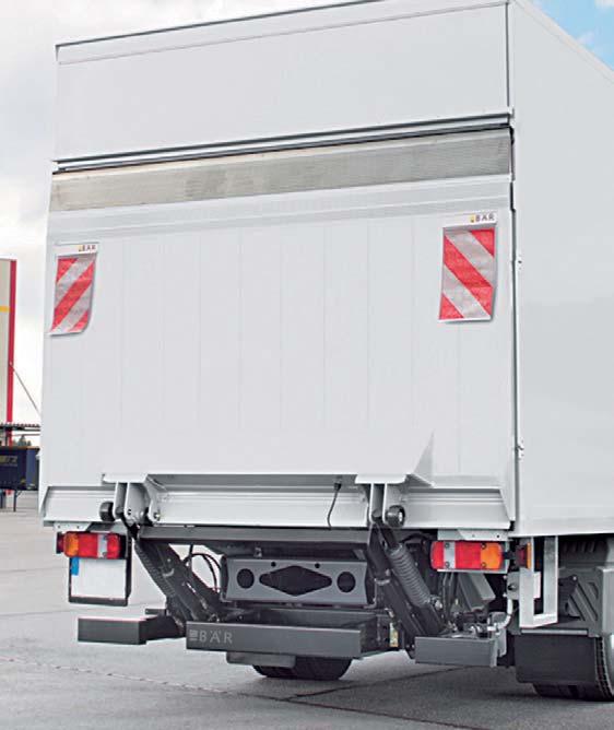 BC 1000 S4 Cargolift med tradition för 7,5 t-lastbilar lastbilar med en tillåten totalvikt på 7,5 t.