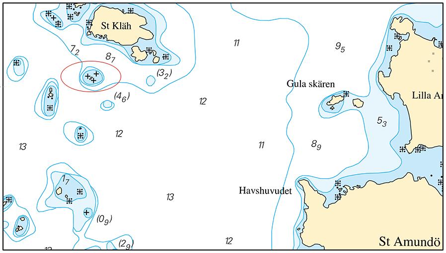 2019-04-18 11 Nr 751 V om Amundö Sjöfartsverket. Publ. 17 april 2019 * 13946 (T) Sjökort: 923 Sverige. Kattegatt.