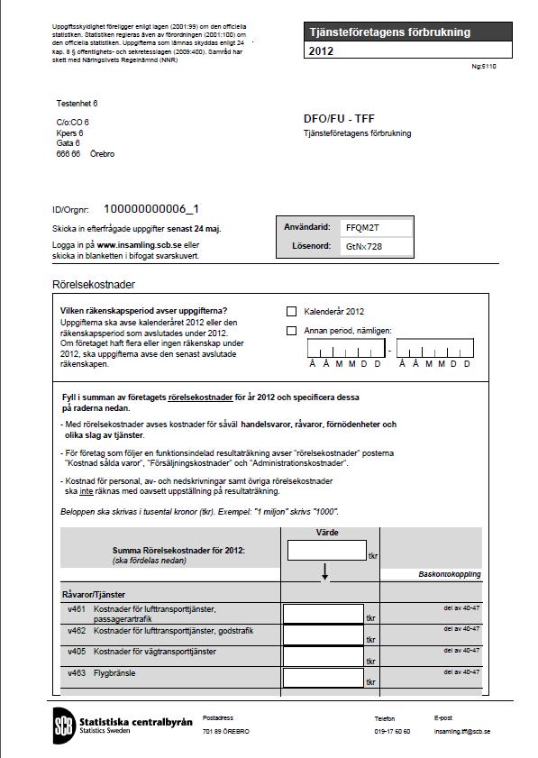 Statistisa centralbyrån SCBDOK 3.