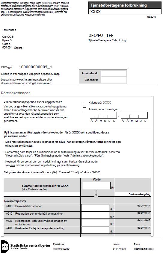 Statistisa centralbyrån SCBDOK 3.