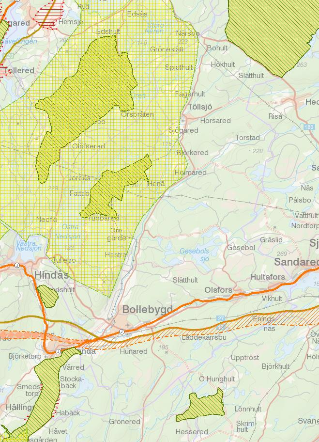 Samhällsbyggnadsförvaltningens syn på översiktsplanens enskilda delar är följande: ÖP 2002 Översiktsplan Bollebygds kommun (ÖP02) INAKTUELL Fördjupad översiktsplan för Tyftet, Bergadalen och Varpås