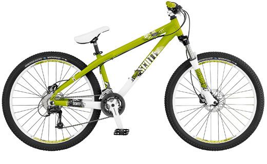 Fatbike blött och löst Specialiserade cyklar med eller utan framdämpare och med mycket grova däck. Har blivit något av en modefluga.