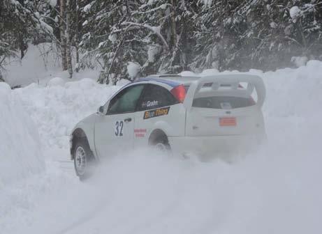 Rally Sweden Historic, 2 dagar, 8 sträckor och 14 mil.