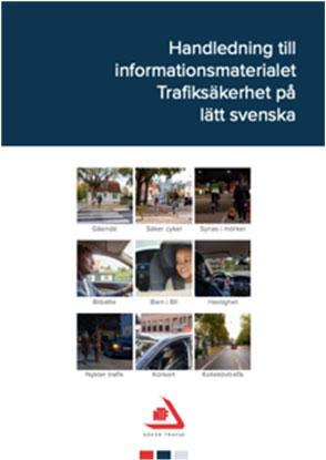 NTF:s informationspaket Trafiksäkerhet på lätt svenska, med tillhörande informationsfilmer under respektive