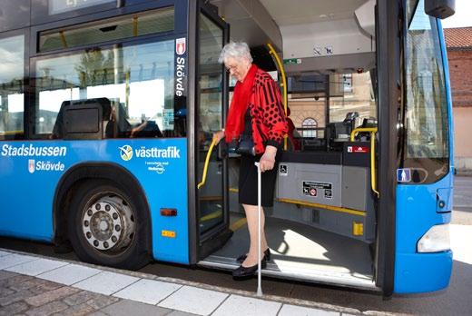 7.5 Delmål 3: Förbättra för alla resenärsgrupper Kollektivtrafiken ska beakta alla resenärsgruppers behov.