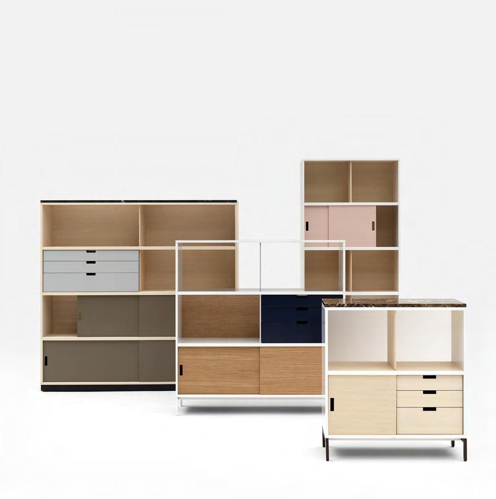 NEAT Storage finns i bredderna 80, 120 eller 160 cm och höjderna 2 x