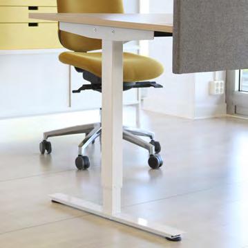SPECIFIK ATION Opus light Access light Balkfritt elstativ med rektangulär benprofil Balkfritt
