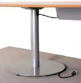 57 UTFÖRANDE Skiva med fasad kant utan kantlist. Stativ i vit, svart eller silverlack TILLÄGG Art nr Utförande Fanér... Högt. lam. Desktop Bok Björk / Ek / Vit Beige / Ljusgrå Ask / Vitp.