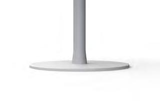 75 UTFÖRANDE Stativ i silver, svart eller vit lack. Art nr Fanér... Högtryckslaminat Desktop Vitbets. ask / Vit / Svart / Svart / Beige / Bianco Verde Guatemala / Svartbets. ek/vitp.