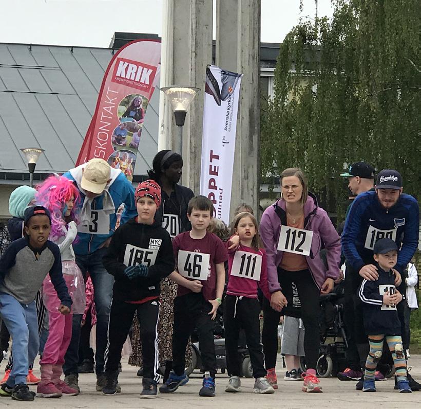 125 vuxna och 25 barn sprang loppet och cirka 200 deltog i brunchen efteråt.