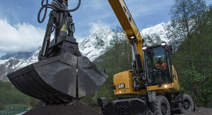 NYHET! Cat-tiltrotator och tillvalet tiltrotatorpaket om du behöver extrem mångsidighet så behöver du en Cat-tiltrotator.