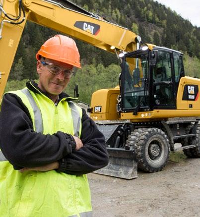 Oöverträffad sikt Var säker på att inget är dolt för dig 2 3 12 4 5 1 10 12 6 11 9 8 7 Sikt runtom är av avgörande vikt, särskilt för maskiner som körs på allmänna vägar.