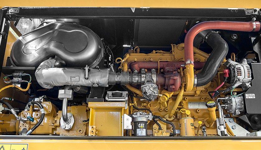 Den är konstruerad för att vara: Automatisk: ingen förarinblandning Slitstark: dieselpartikelfilter som håller under maskinens hela livslängd Effektiv: inga avbrott i arbetet, även vid längre