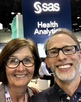 Vi fick också en personlig reflektion om behovet av att arbeta med professionerna steg för steg för att få till en transformation av HIMSS ordförande, tidigare CIO på Kaiser Permanente, Hal Wolff.