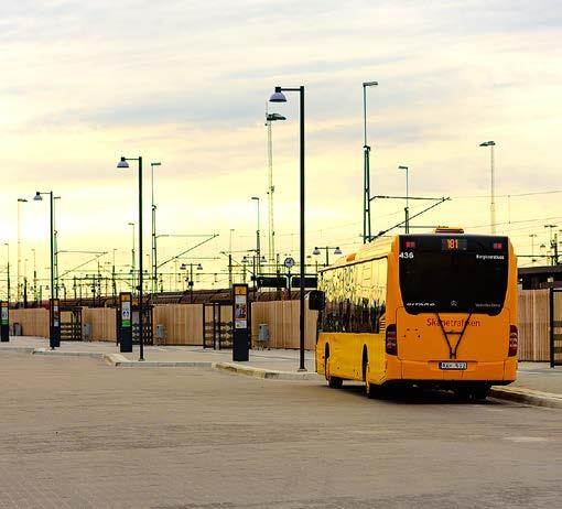 KOLLEKTIVTRAFIK FOTO: ISTOCK Hållbar tillväxt och utveckling i hela Skåne En välfungerande kollektivtrafik bidrar positivt till den regionala utvecklingen.
