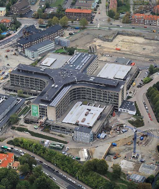 EKONOMI FOTO: PERRY NORDENG Nya sjukhusområdet i Helsingborg Regionstyrelsen godkände i mars 2012 utvecklingsplanen för sjukhusområdet i Helsingborg.