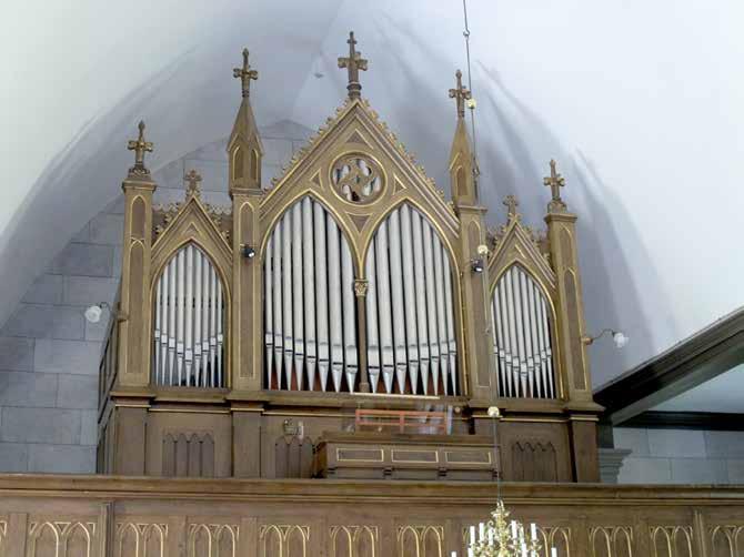 lördag 11 maj kl. 11.30 Lyngby kyrka Lyngby kyrka Rasmus Nilsson, Malmö, 1882.