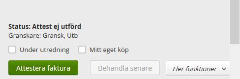 Så här gör du om du inte får attestera själv Som attestant måste du ibland skicka vidare en faktura som du inte får attestera själv.