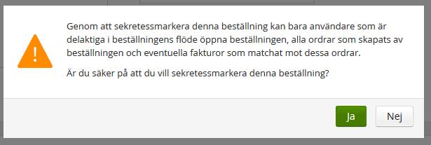 Så här eskaleras en beställning eller faktura Eskalering sker automatiskt i Marknadsplatsen 2.0. En beställning som inte har attesterats eskalerar till en högre attestnivå efter 24 timmar.