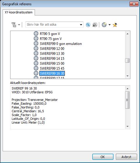 GEOSECMA/Filemanager kan öppnas från