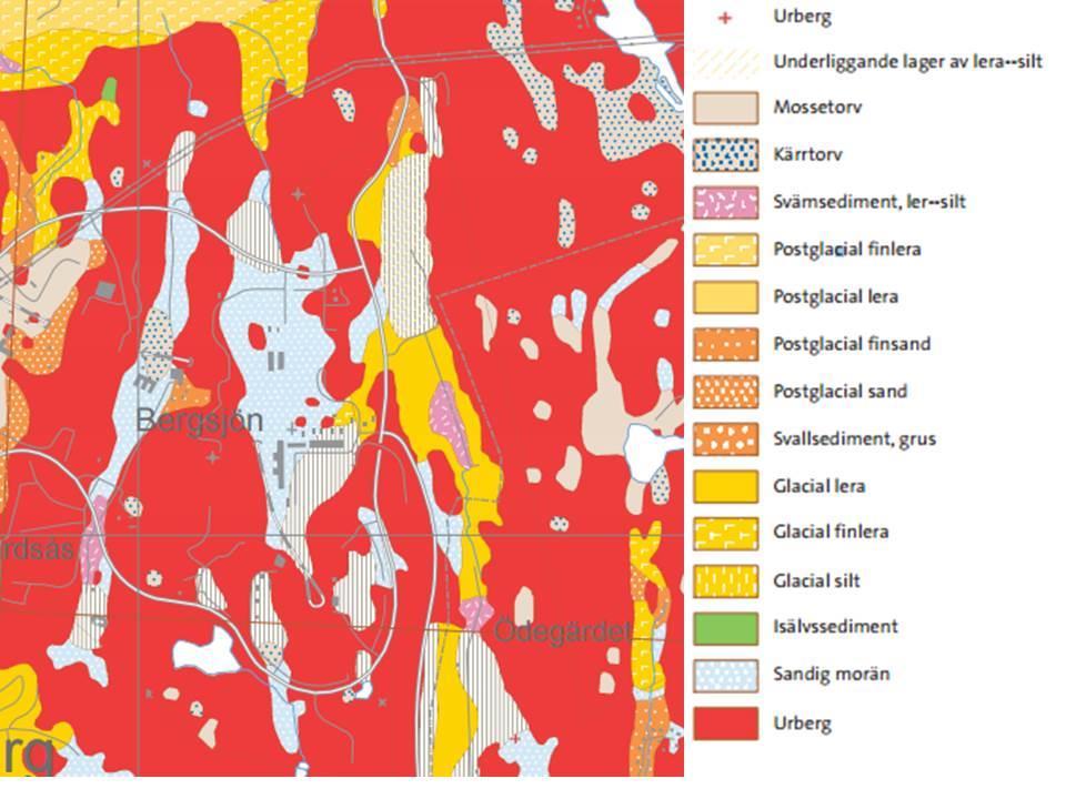 repo001.docx 2012-03-2914 2 Områdesbeskrivning 2.1 Allmänt Undersökningsområdet ligger vid Rymdtorget i Bergsjön, i den nordöstra delen av Göteborgs kommun, se figur 1.1. Nytt detaljplaneområde uppgår till ca 23 000 m 2.