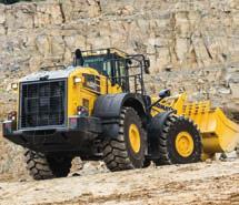 Kvalitet du kan lita på Konstruerad och tillverkad av Komatsu Motorn, hydrauliken, drivaggregatet, främre och bakre axlarna är originalkomponenter från Komatsu.