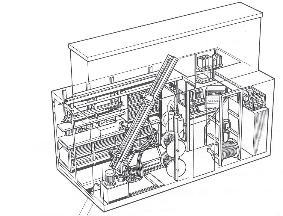 4 Description of equipment 4.1 Overview 4.1.1 Measurement container All of the equipment needed to perform the injection tests is located in a steel container (Figure 4-1).