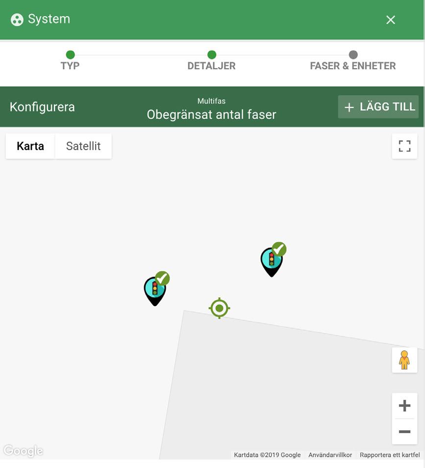 Starta ett nytt system som multifas Klicka på menyknappen längst upp till vänster i BerlexConnect. Klicka sedan på rubriken Systems, i menyn som öppnas klickar du sedan på knappen ADD SYSTEM.