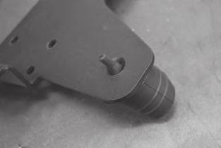 bracket until the bumper is fully seated against the bracket.