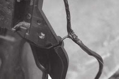 wire through the Figure 8 slot in the carrier.