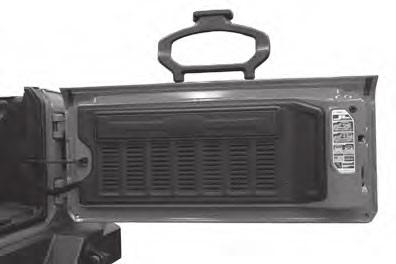 16 Figure 17 Reinstall interior tailgate panel. See Figure 17 17 Install spare tire and check clearances to bumper and sheetmetal. 18 Installation is now complete.