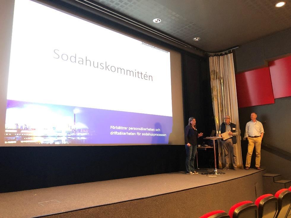 Sida 7 av 31 2.4 Sodahuskommittén Kajsa Fougner, David Good och Donald Grahn Figur 2-6 Sodahuskommitténs representanter f.v. Kajsa Fougner, Donald Grahn och David Good.