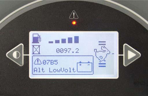 ANVÄNDNING FEL/ALARM En indikation om fel/alarm ges om maskinen har ett mekaniskt/elektroniskt problem.