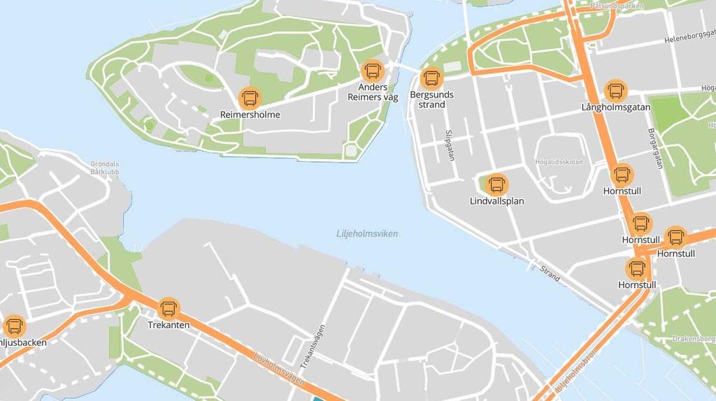 NÄRA TILL ALLT Inom några minuters gångavstånd finns allt, dvs kommunikationer, service, shopping, restauranger och kaféer samt sjön Trekanten. CYKLA Bra cykelbanor hela vägen till Rosteriet.