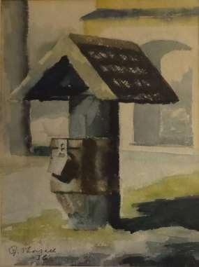 , akvarell 1936, 35 x 25 cm.