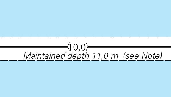 4 Poista vanha keskilinja. Stryk den befintliga mittlinjen. Delete existing centre line. II. Lisää harausalue (8.0 m) Inför ramat område (8.0 m) Insert swept area (8.