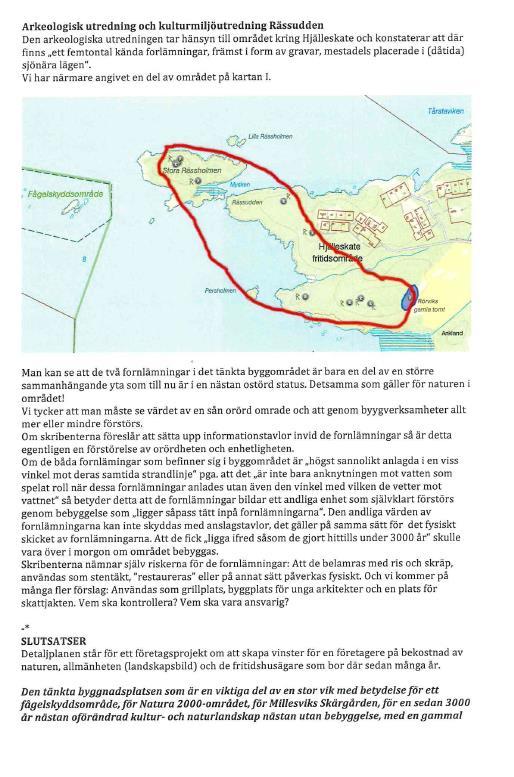 Planen har justerats genom att en tomt har tagits bort (se kommentarer