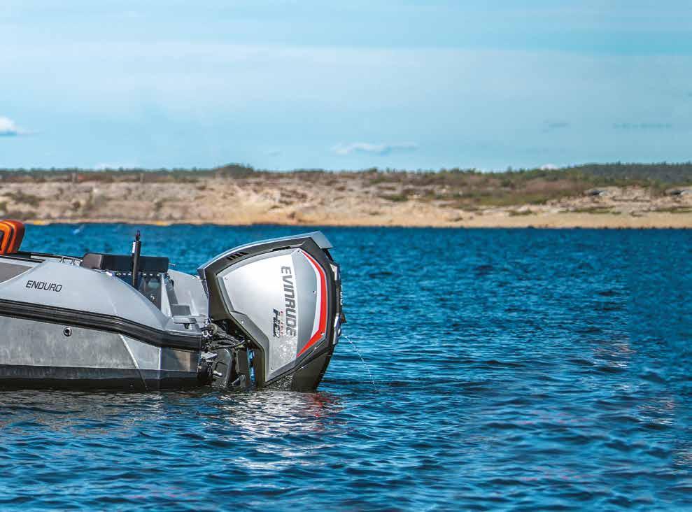 ENDURO 605 En perfekt kombination Enduro 605 R-Line är en av den första båtarna ut i vår R-Line serie och kombinerar vår prisbelönade