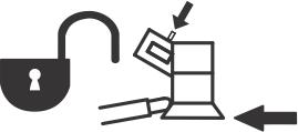 Om den har Soft Touch aktiverar denna kontakt de funktioner som Soft Touchsystemet har inaktiverat så att föraren kan köra bort plattformen med kryphastighet från det hinder som orsakade