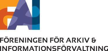 1(10) Årsredovisning För. för Arkiv och Informationsförvaltning Styrelsen för För.