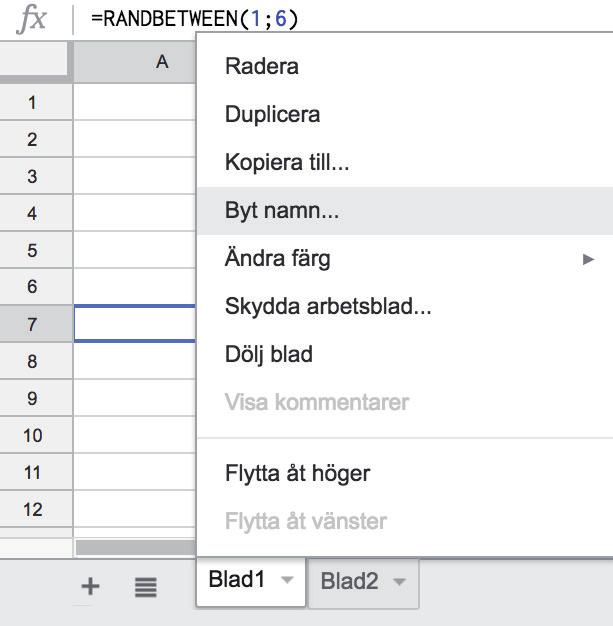 Hur skulle man kunna utforma försöket för att resultatet ska stämma bättre överens med det förväntade resultatet med sannolikheten på 1/6 för