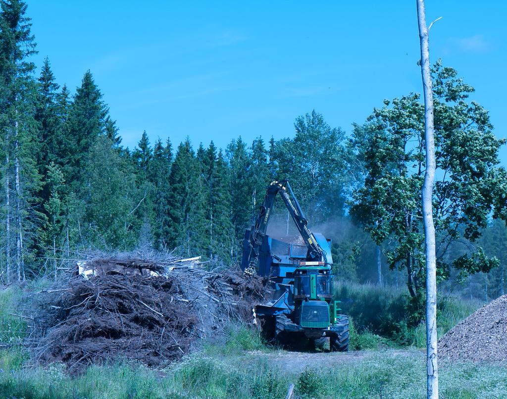 ARBETSRAPPORT 1019-2019 Digital styrning av biomassaflöden för ökad resurseffektivitet och lönsamhet