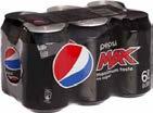 jfr-pris 50,00-83,33 25:- 34 Loka 12-pack Pepsi, Mountain Dew,